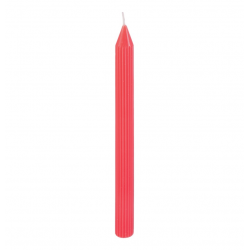 BOUGIE - Flambeau cannelée...