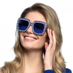LUNETTE - Bling bling bleu...