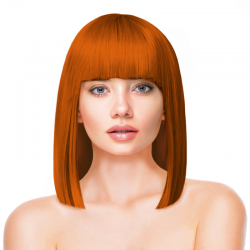 PERRUQUE - Crazy Rousse