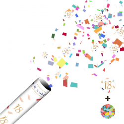 CANON A CONFETTIS - 18 ans...
