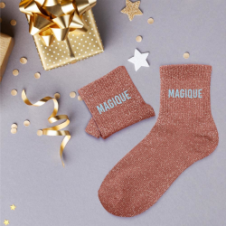 CHAUSSETTE - A paillettes...