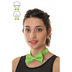 NOEUD PAPILLON - Vert fluo...