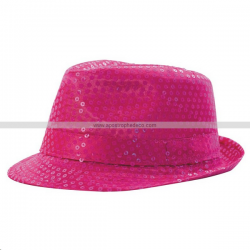 CHAPEAU - Borsalino rose...