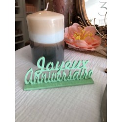 CENTRE  DE TABLE - Joyeux...