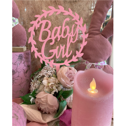 TOPPER - Couronne Baby Girl...