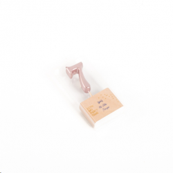 BOUGIE - Chiffre 7 rose...