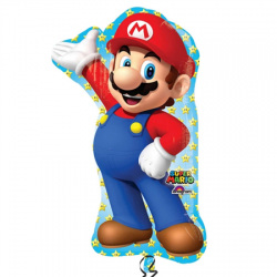 BALLON MYLARD - Mario (83cm...