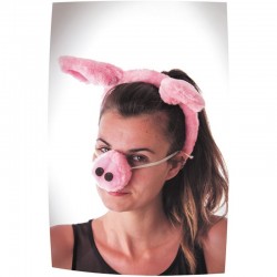 SET COCHON - Serre tête et...