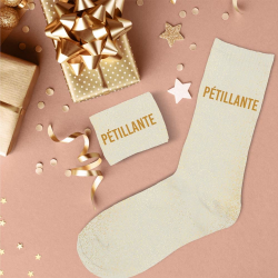 CHAUSSETTE - A paillettes...