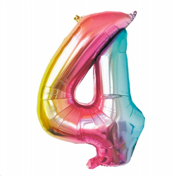 BALLON MYLARD - Chiffre 4...