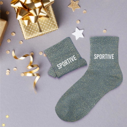 CHAUSSETTE - A paillettes...