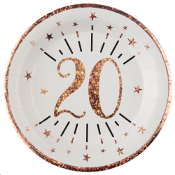 ASSIETTE - 20 ans rose gold...