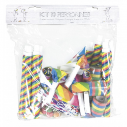 COTILLON - Kit de 10...