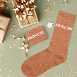 CHAUSSETTE - A paillettes...