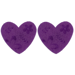 COEUR - Prune x 12 (2cm en...
