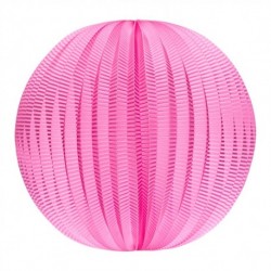 LAMPION ROND/BOULE -  Rose...