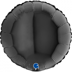 BALLON MYLARD - Rond noir...