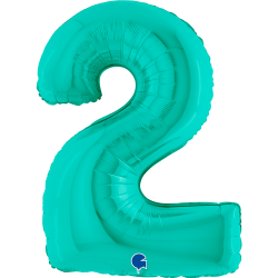 BALLON MYLARD - Chiffre 2...