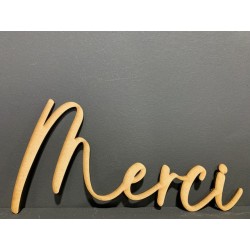 LETTRAGE/MOT - Merci...
