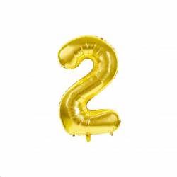BALLON MYLARD - Chiffre 2...