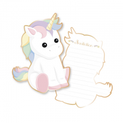 INVITATION - Licorne x 8...