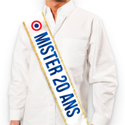 ECHARPE - Mister 20 ans (en...
