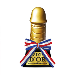 TROPHEE - Le zizi d'or (12cm)