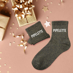 CHAUSSETTE - A paillettes...