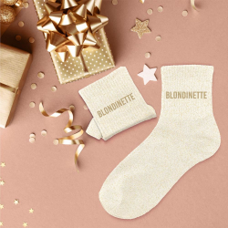 CHAUSSETTE - A paillettes...