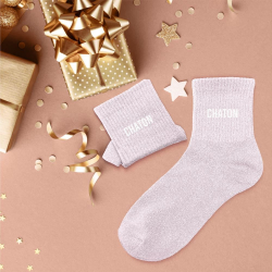 CHAUSSETTE - A paillettes...