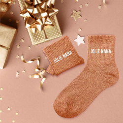 CHAUSSETTE - A paillettes...