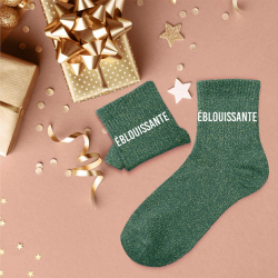 CHAUSSETTE - A paillettes...