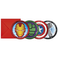 INVITATION - Avengers x 6...