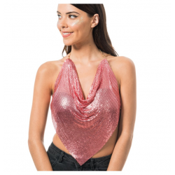 TOP/DEBARDEUR - A sequin...