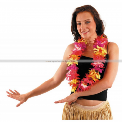 COLLIER HAWAI/A FLEURS -...