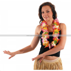 COLLIER HAWAI/A FLEURS -...