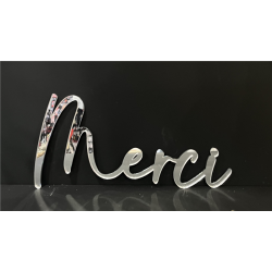 LETTRAGE/MOT - Merci argent...
