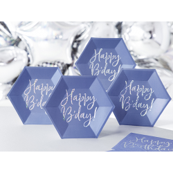 ASSIETTE - Bleu navy happy...