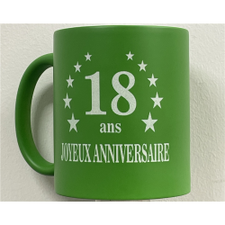 MUG/TASSE - Etoile 18 ans...