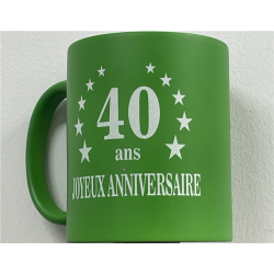 MUG/TASSE - Etoile 40 ans...