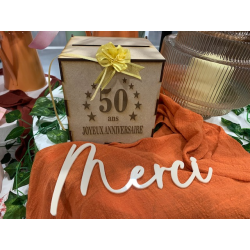 URNE/TIRELIRE - 50 Ans avec...