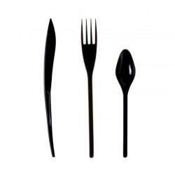 MENAGERE COUVERT - Noire...