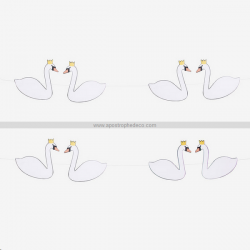 GUIRLANDE - Cygne (en...
