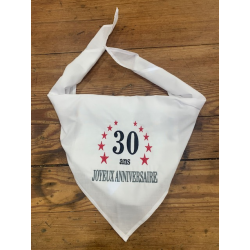 BANDANA/FOULARD - 30 Ans...
