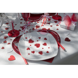 SERVIETTE - Saint-Valentin...