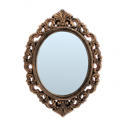 MIROIR - Antique noir et...