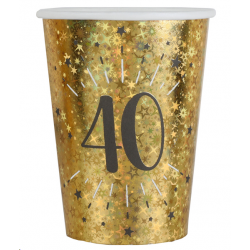 GOBELET/VERRE - 40 ans...