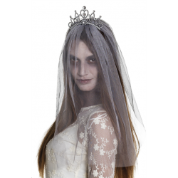 TIARE/DIADEME - Avec voile...