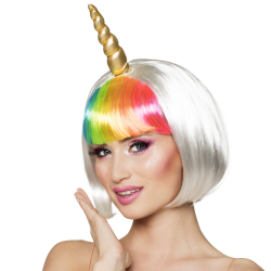 PERRUQUE - Licorne blanche...