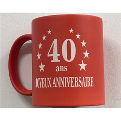 MUG/TASSE - Etoile 40 Ans...